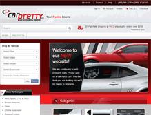 Tablet Screenshot of carpretty.net